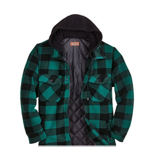 Men's Insulated Fleece Jacket - Picture 2 of 8